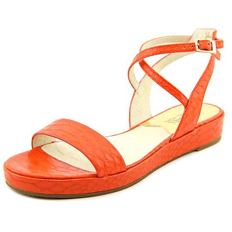 michael kors oranje sandalen|Orange Michael Kors Sandals .